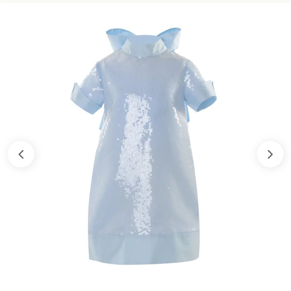 NWT Mimisol Bow Embellished Sequin Dress | Size: 8